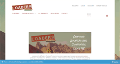Desktop Screenshot of loaders.net.au